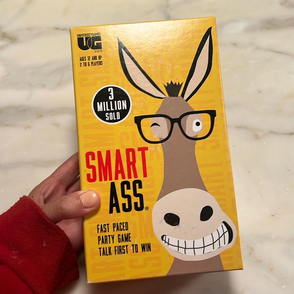 NWT SMART ASS GAME! Fun for 2-6 Players!